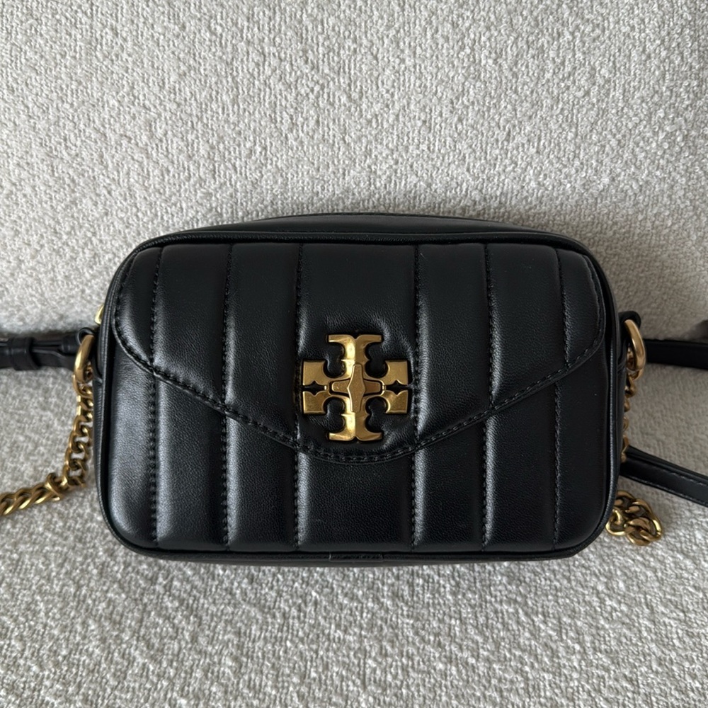 Tory Burch Kira Mini Camera Bag Black